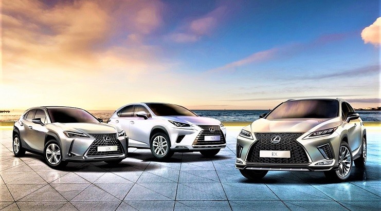 LEXUS-RX、UX、NX車系銷售屢創佳績。圖/和泰汽車提供