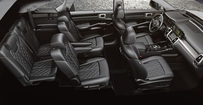 KIA All-new Sorento搭載同級唯一第二排尊榮獨立座椅。