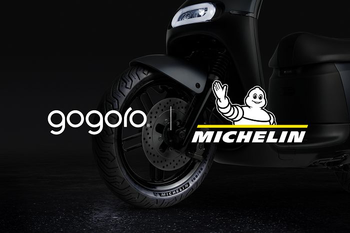 米其林與gogoro合作開發電動機車專屬的全天候性能胎，將全面搭載於S2車系。