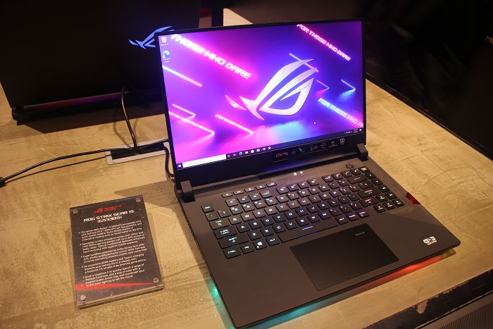 ROG Strix SCAR 15。（圖／柯宗鑫攝）