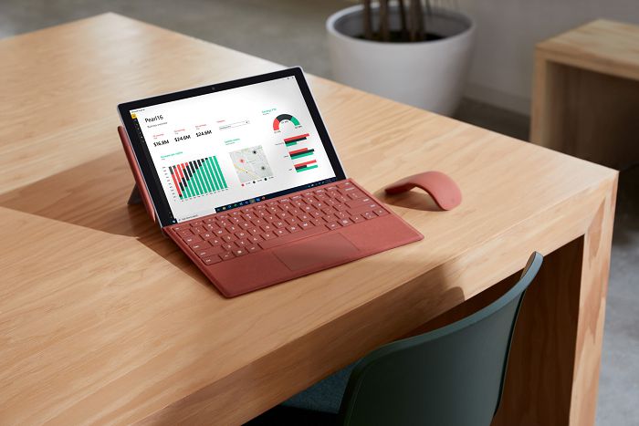 Surface Pro 7+ 商務版二合一筆電共推出WiFi 版與LTE Advanced 版。