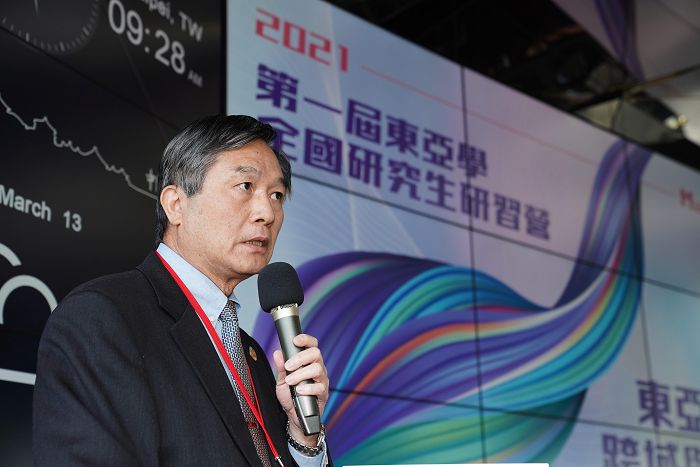 文大校長徐興慶表示，將支持區域研究學者將面對的挑戰。（圖：文大提供）