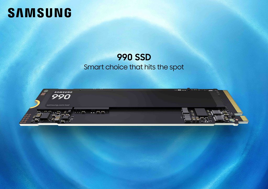 PCIe 4.0 高速儲存新選擇 三星 Samsung 990 SSD 7月底上市 PCIe 4.0 高速儲存新選擇 三星 Samsung 990 SSD 7月底上市